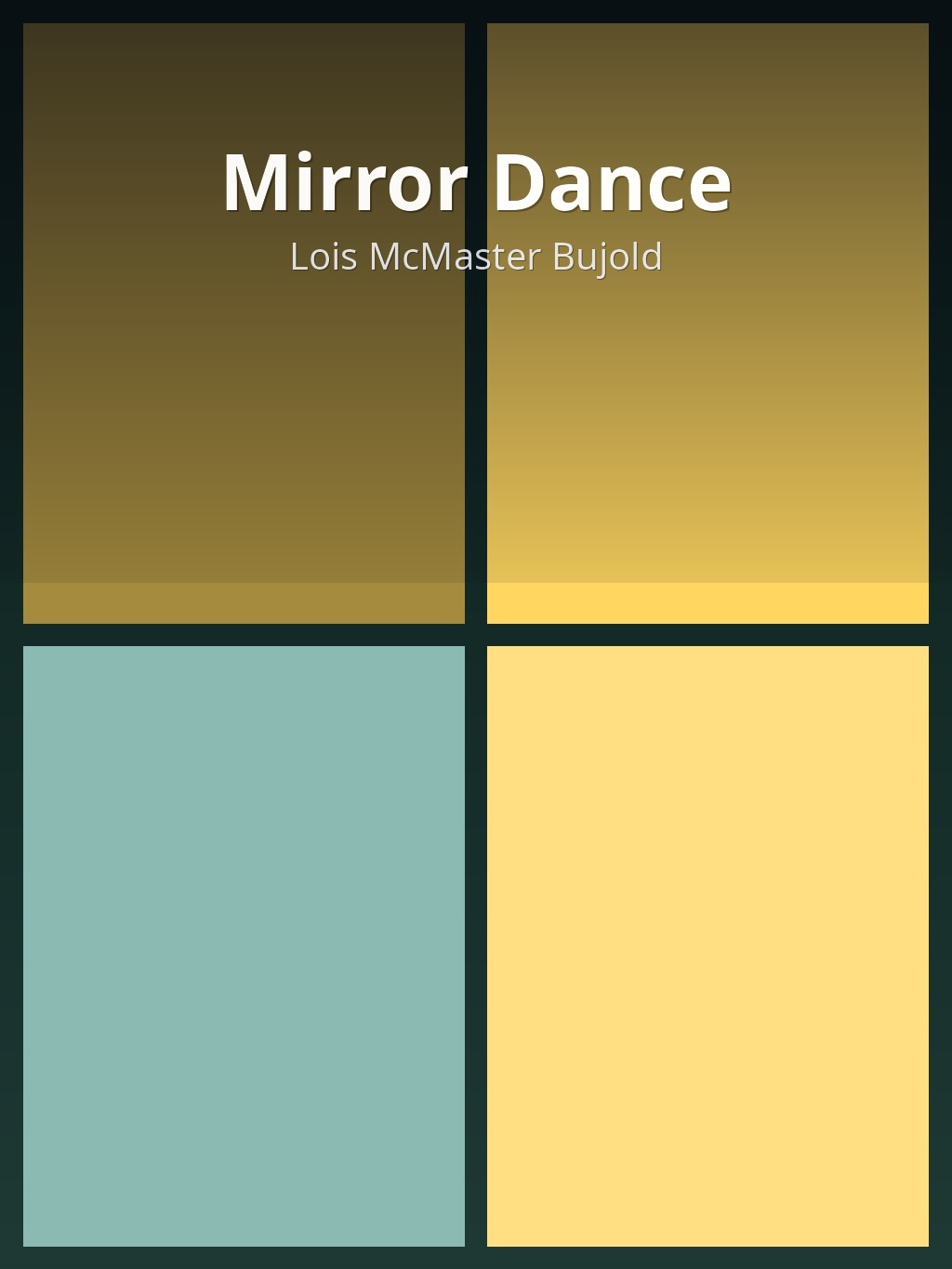 Mirror Dance by Lois McMaster Bujold book cover