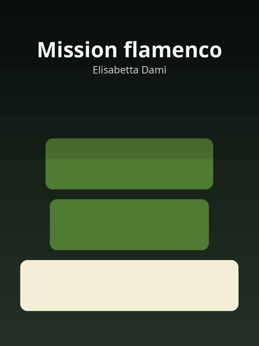 Mission flamenco by Elisabetta Dami book cover