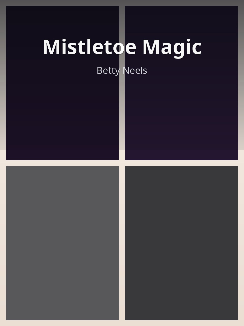 Mistletoe Magic by Betty Neels book cover