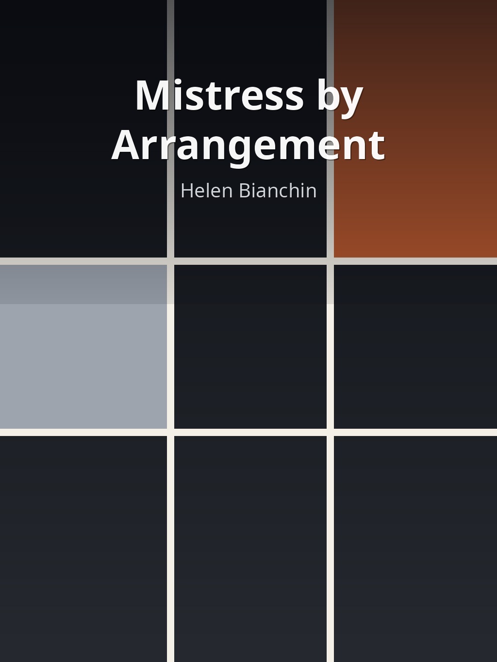 Mistress by Arrangement by Helen Bianchin book cover
