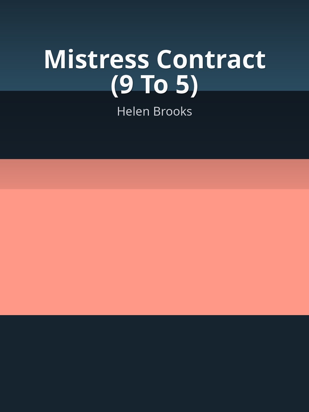 Mistress Contract (9 To 5) by Helen Brooks book cover