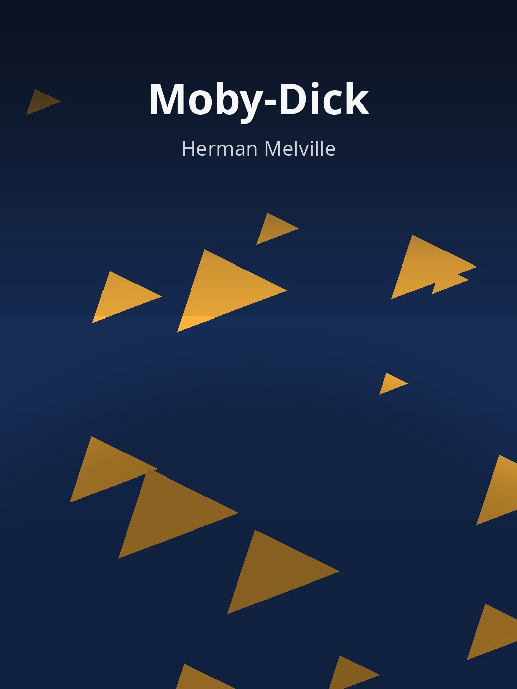 Moby-Dick by Herman Melville book cover