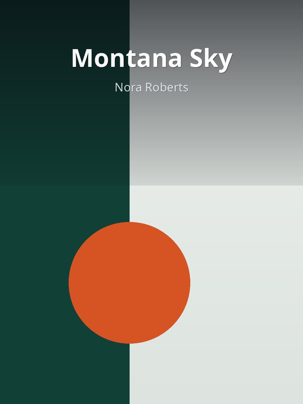 Montana Sky by Nora Roberts book cover