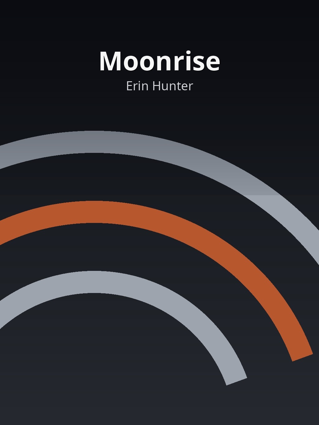Moonrise by Erin Hunter book cover