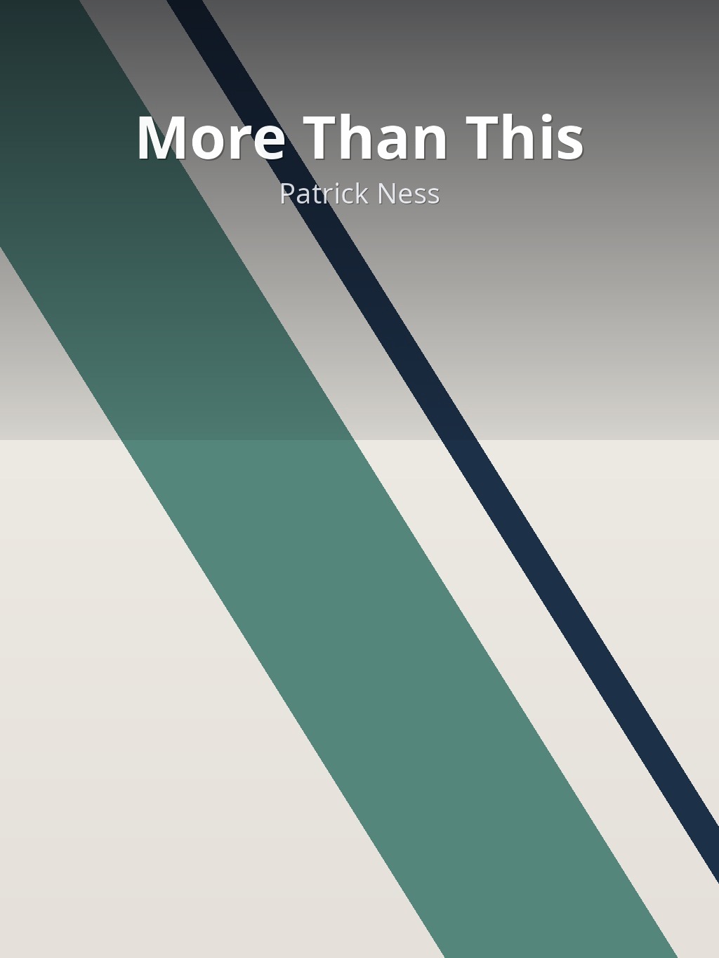 More Than This by Patrick Ness book cover