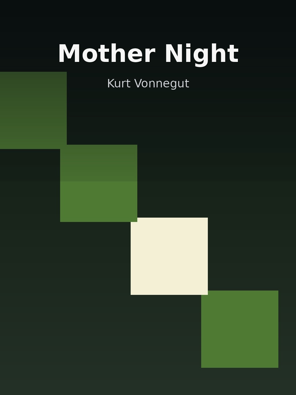 Mother Night by Kurt Vonnegut book cover