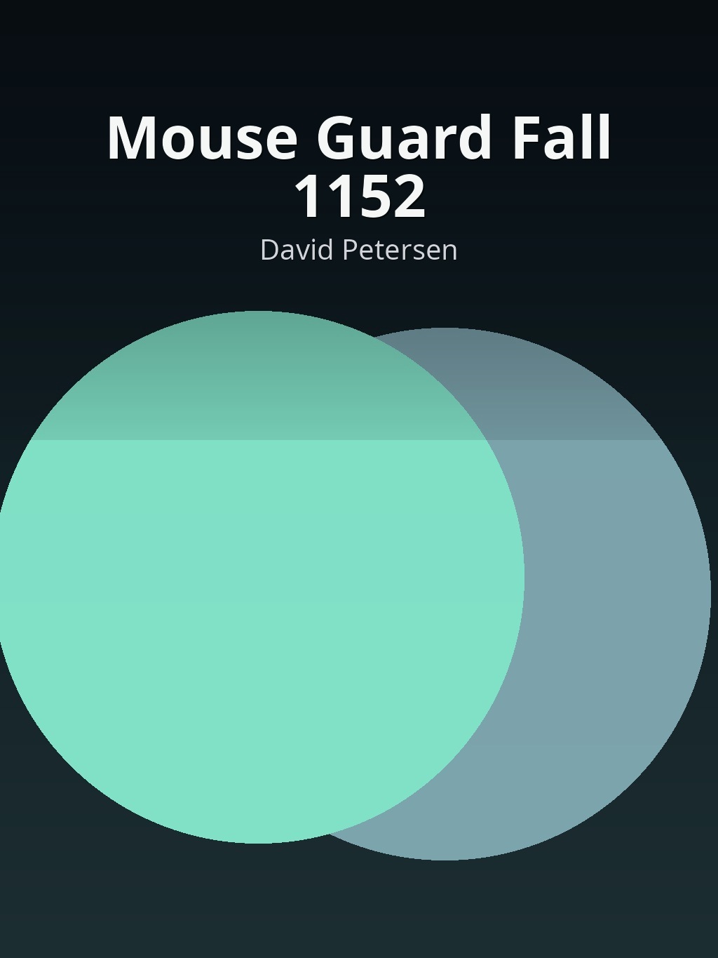 Mouse Guard Fall 1152 by David Petersen book cover