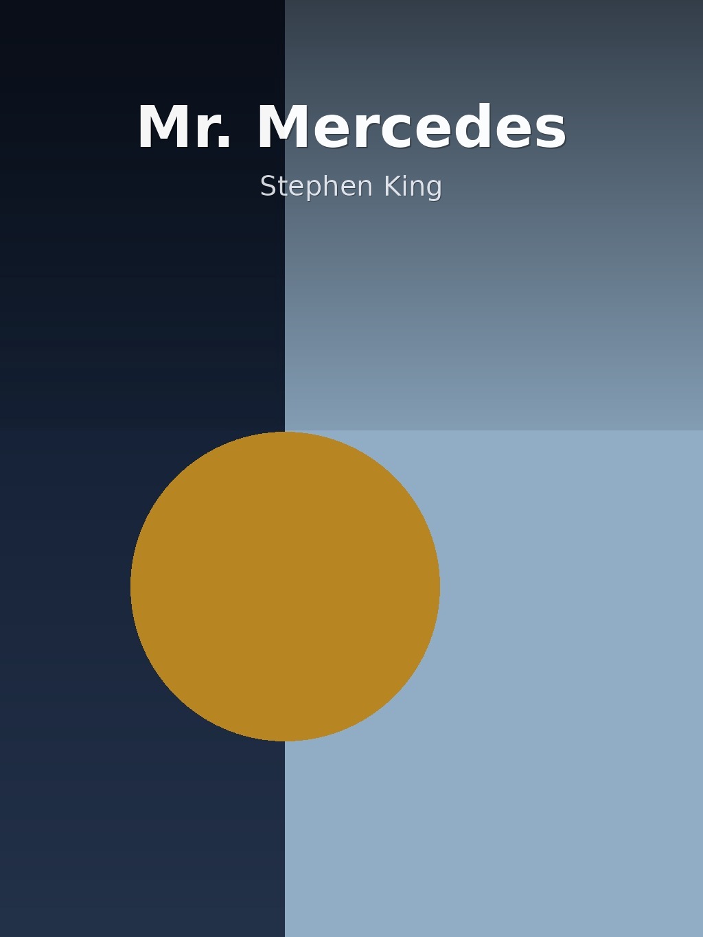 Mr. Mercedes by Stephen King book cover