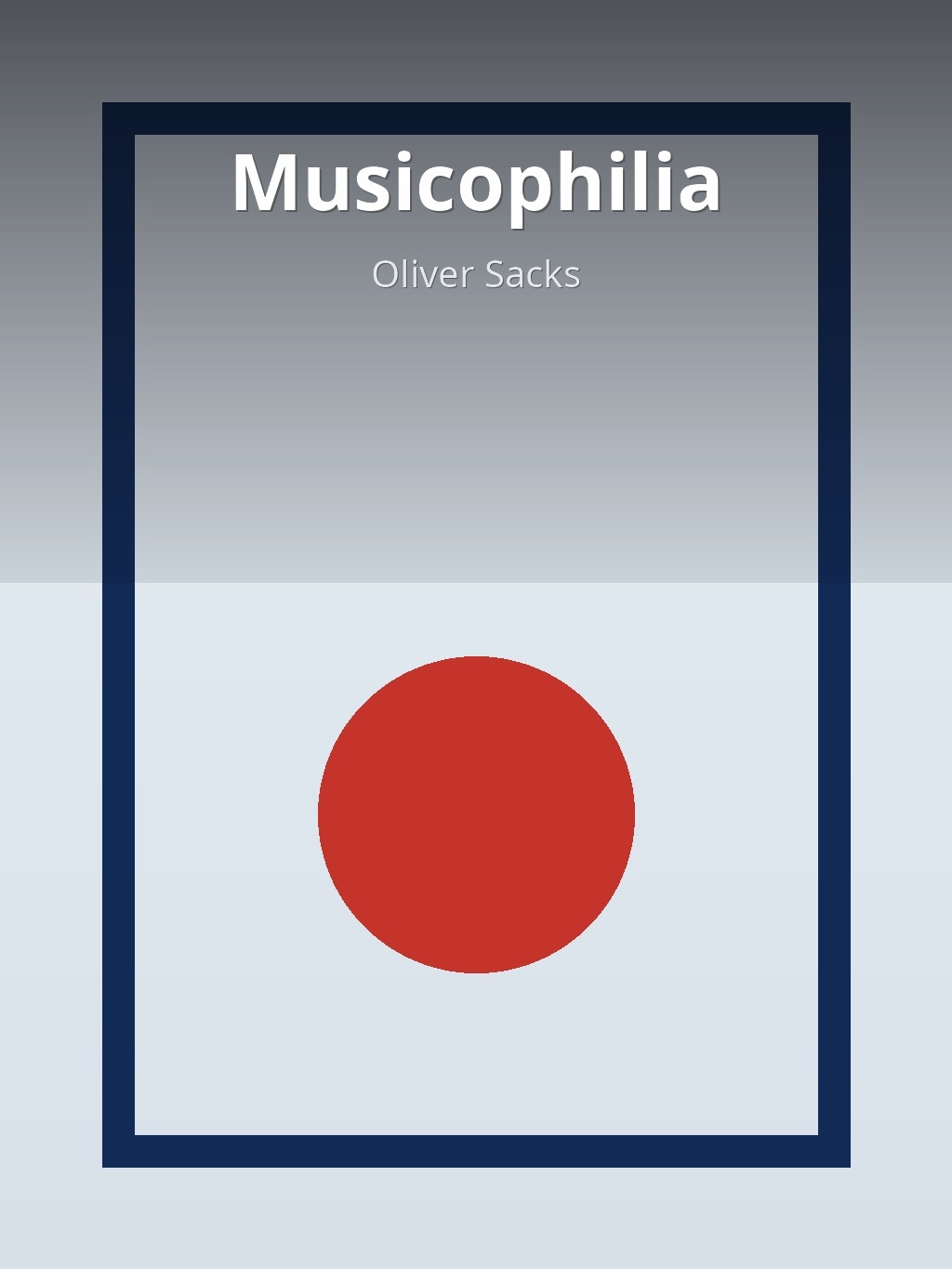 Musicophilia by Oliver Sacks book cover