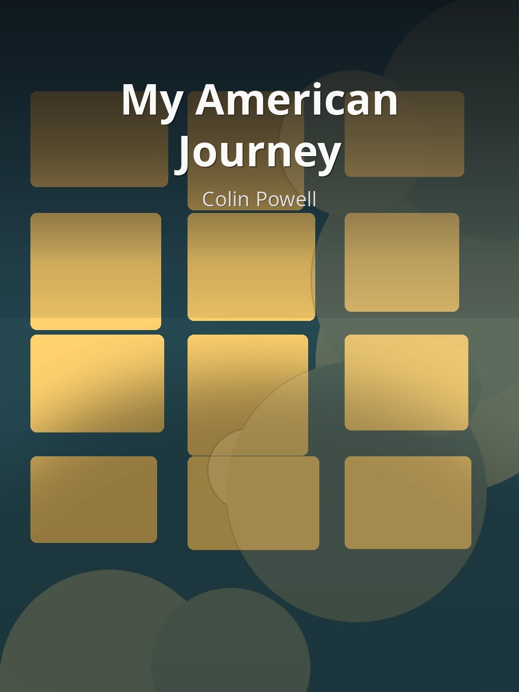 My American Journey by Colin Powell book cover
