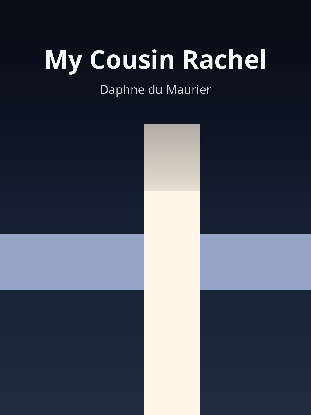 My Cousin Rachel by Daphne du Maurier book cover