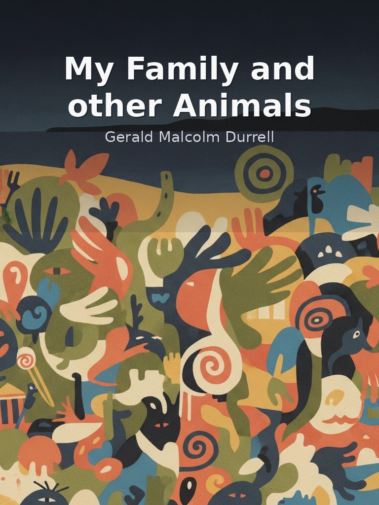 My Family and other Animals by Gerald Malcolm Durrell book cover