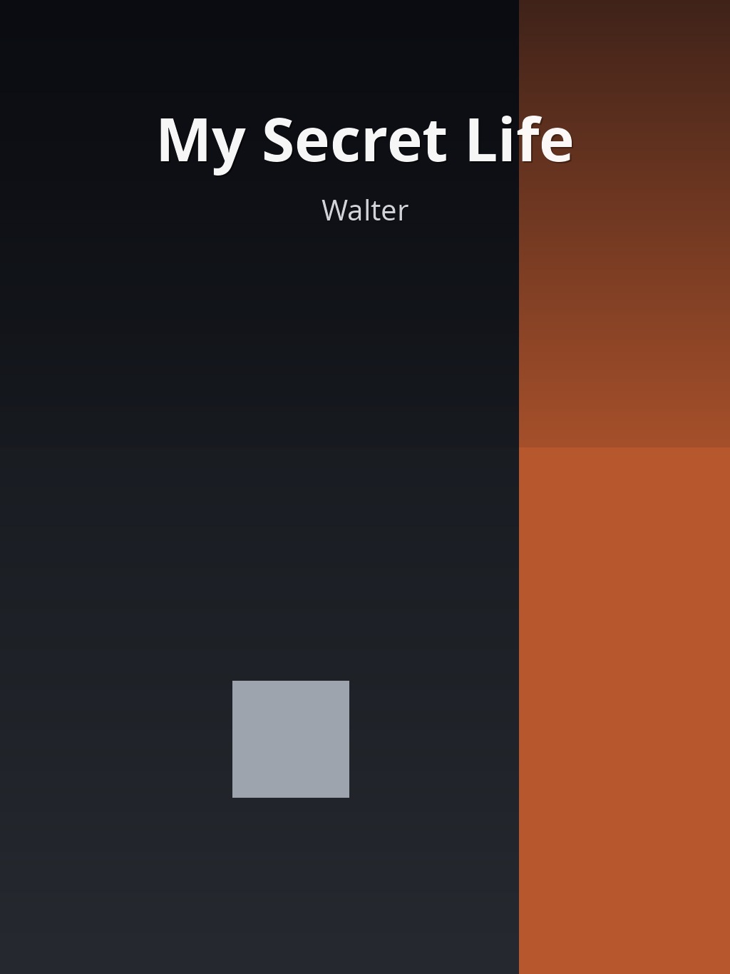 My Secret Life by Walter book cover