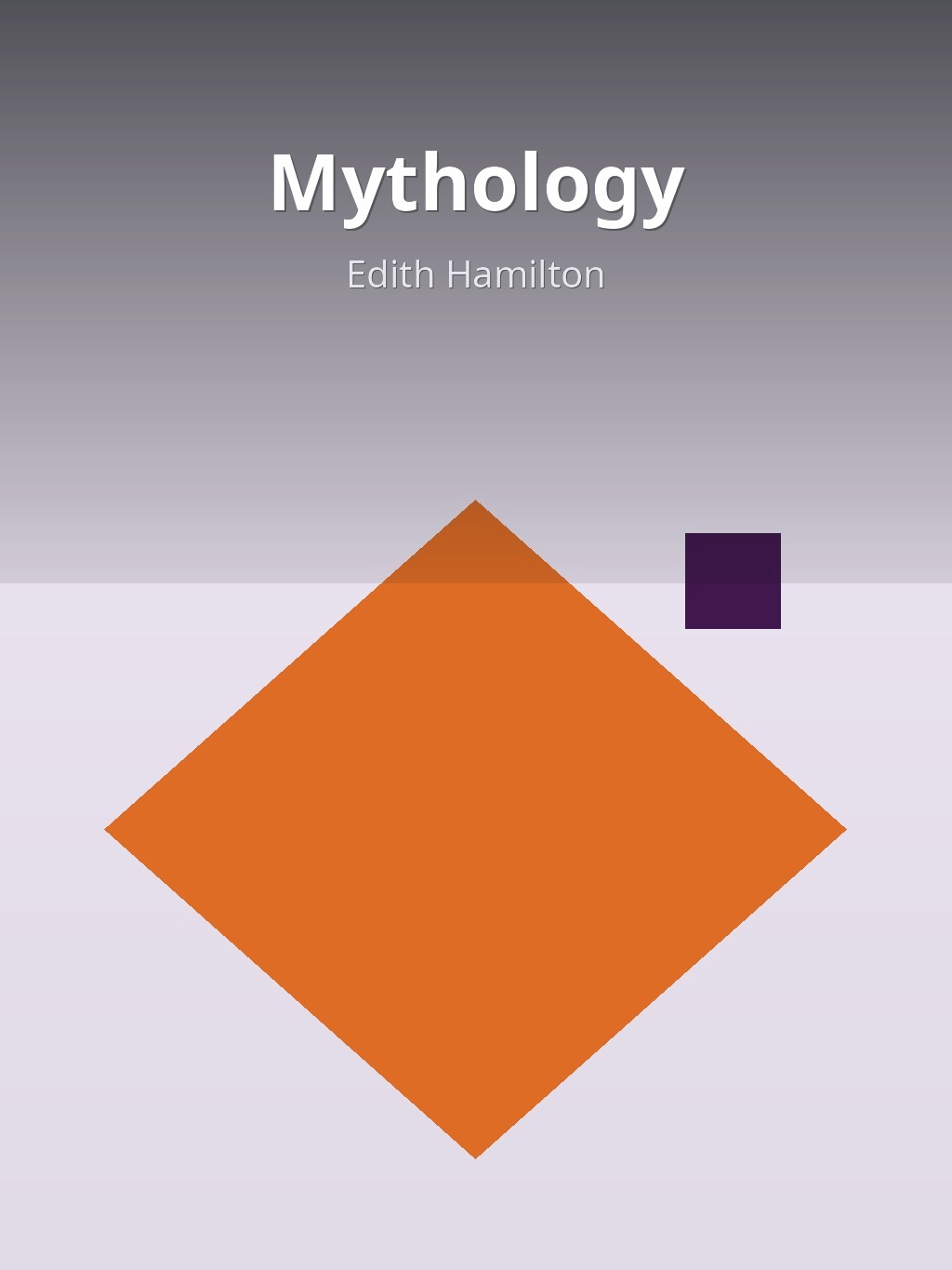 Mythology by Edith Hamilton book cover