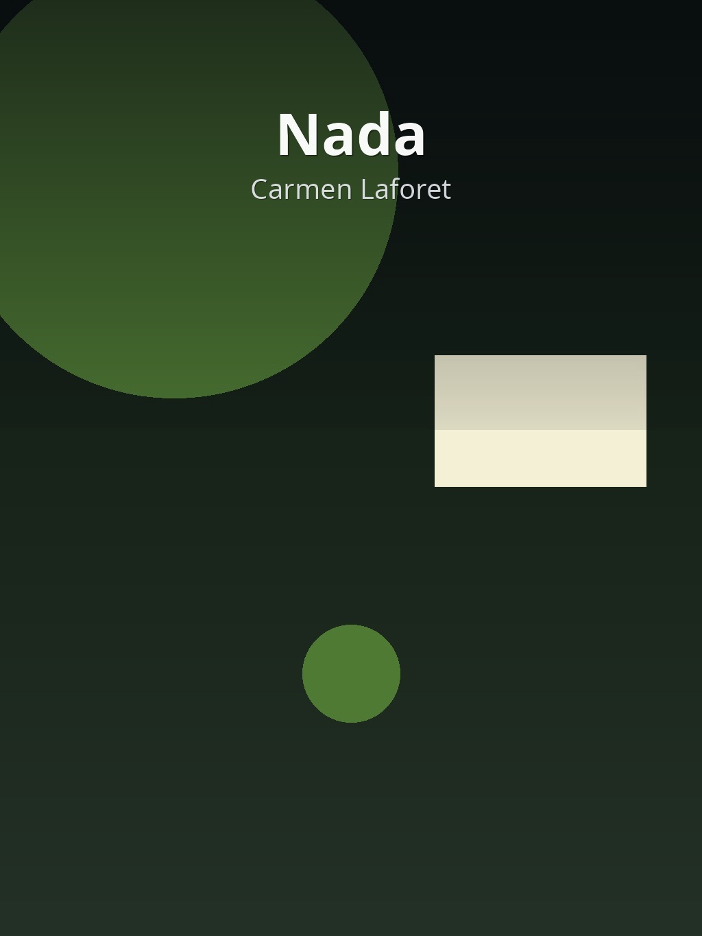 Nada by Carmen Laforet book cover