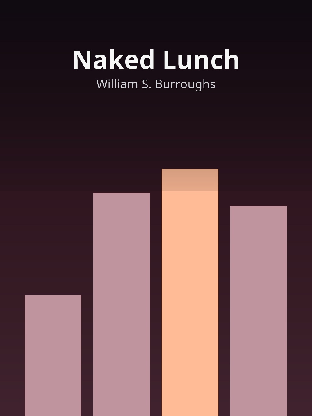 Naked Lunch by William S. Burroughs book cover