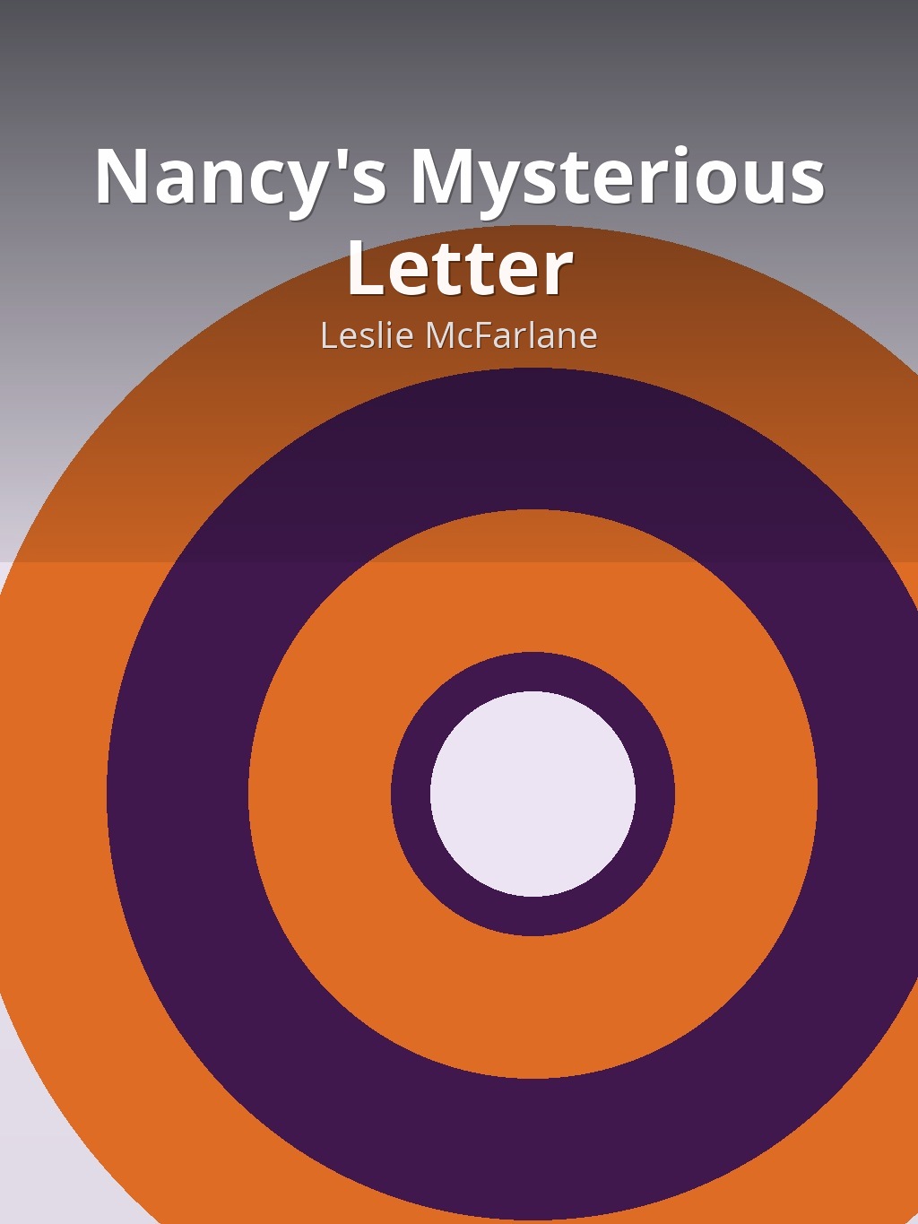 Nancy's Mysterious Letter by Leslie McFarlane book cover