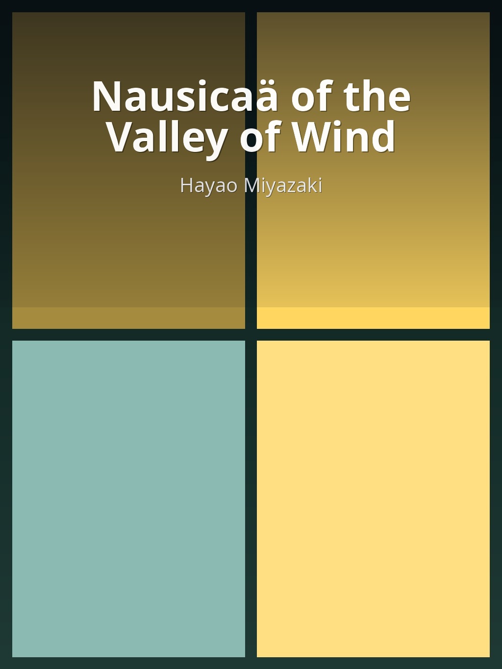 Nausicaä of the Valley of Wind by Hayao Miyazaki book cover