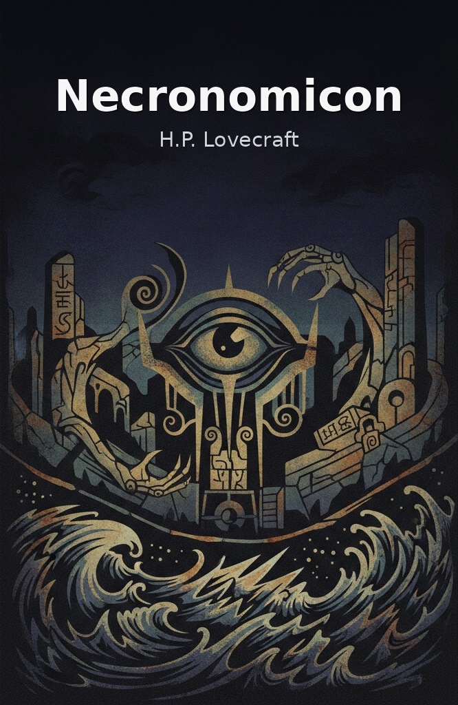 Necronomicon by H.P. Lovecraft book cover