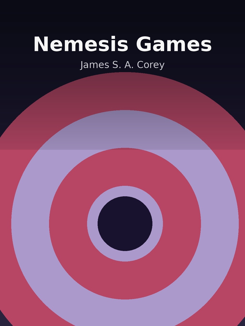 Nemesis Games by James S. A. Corey book cover