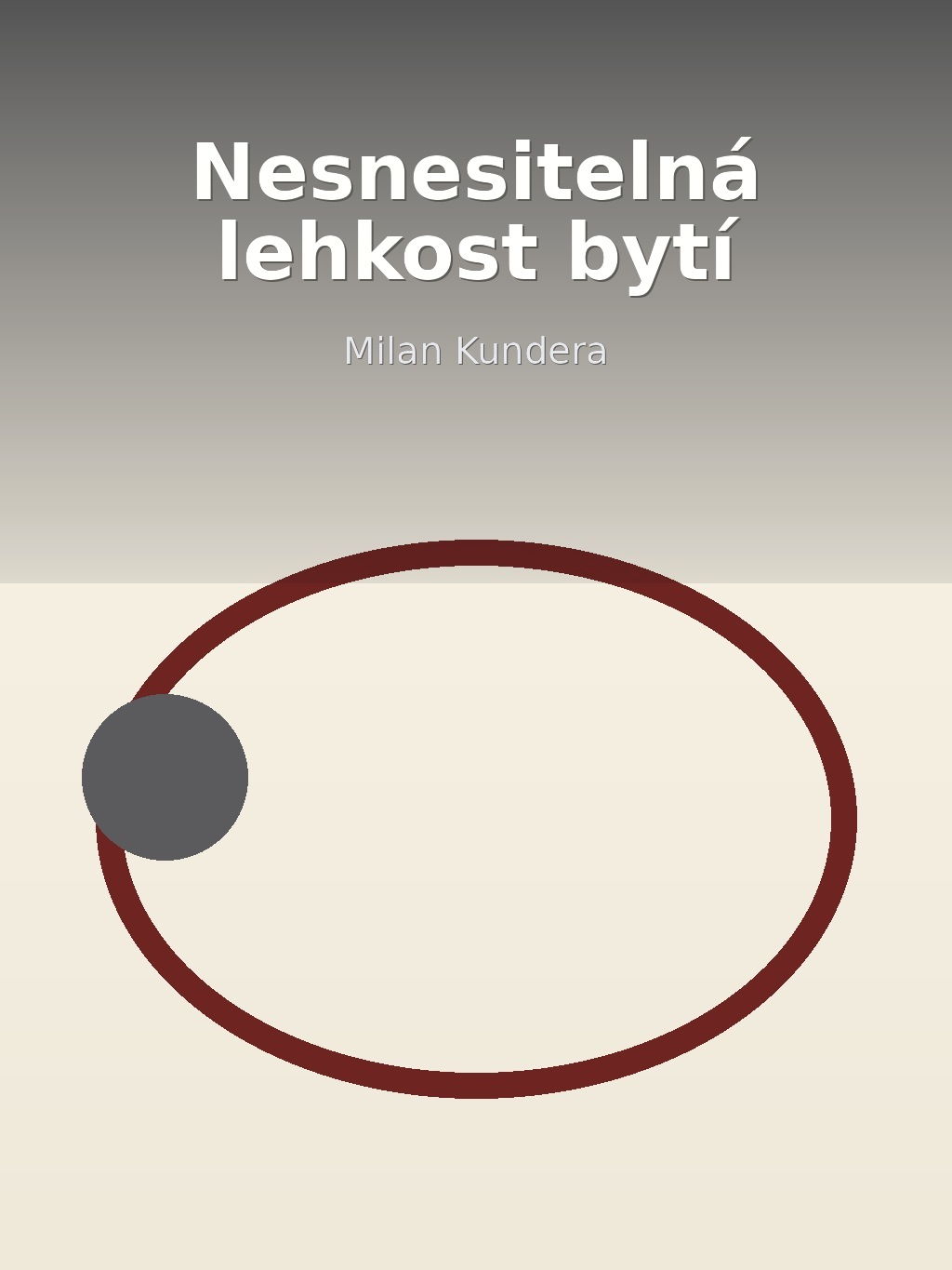 Nesnesitelná lehkost bytí by Milan Kundera book cover