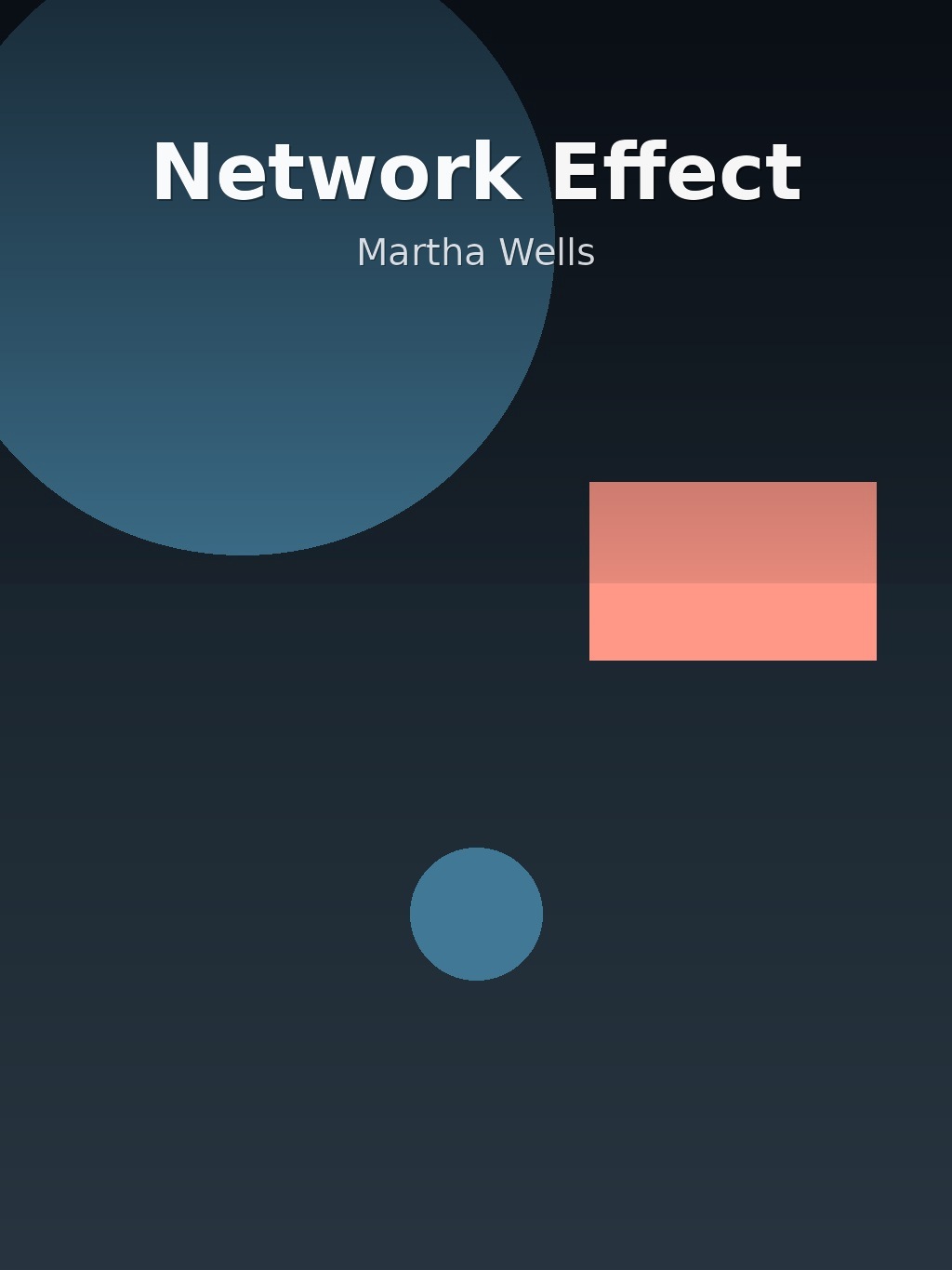 Network Effect by Martha Wells book cover