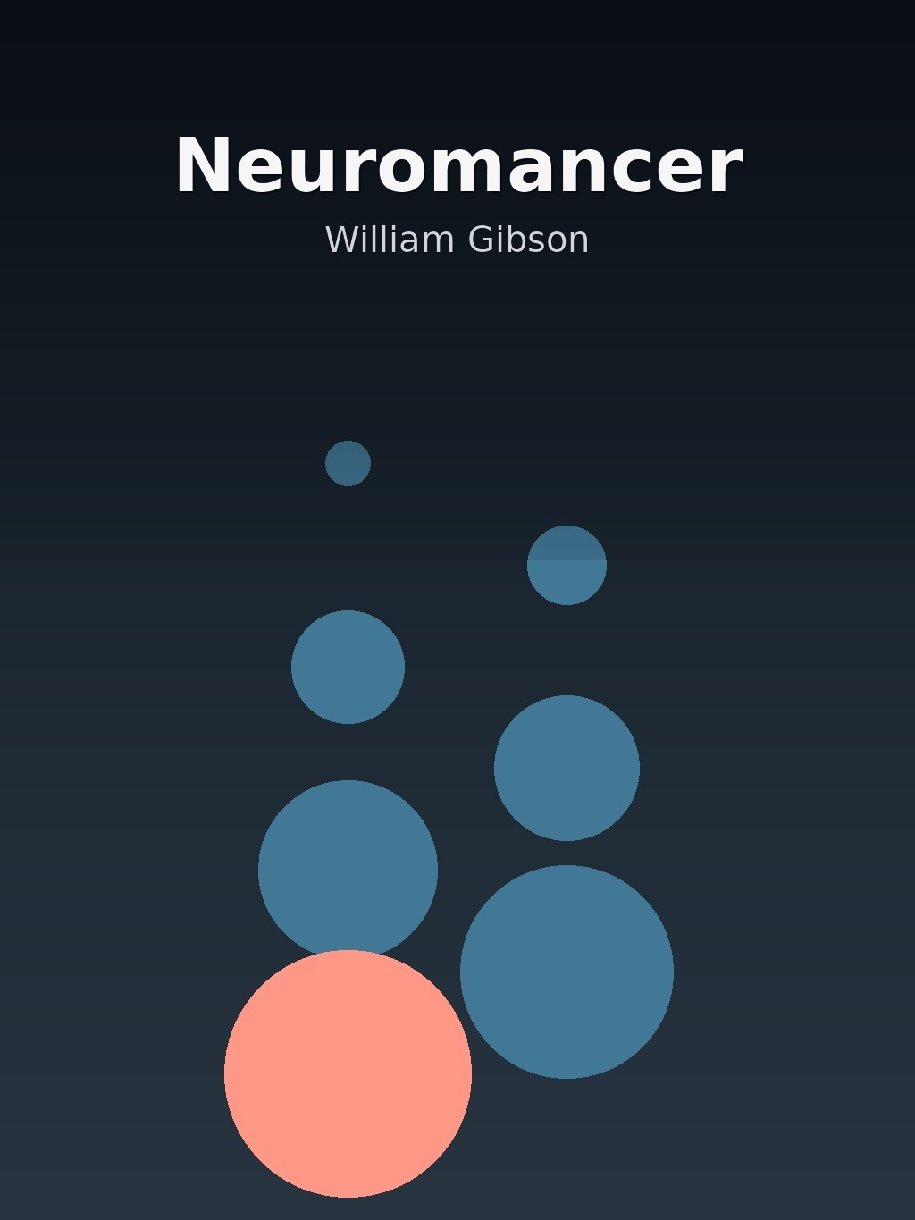 Neuromancer by William Gibson book cover