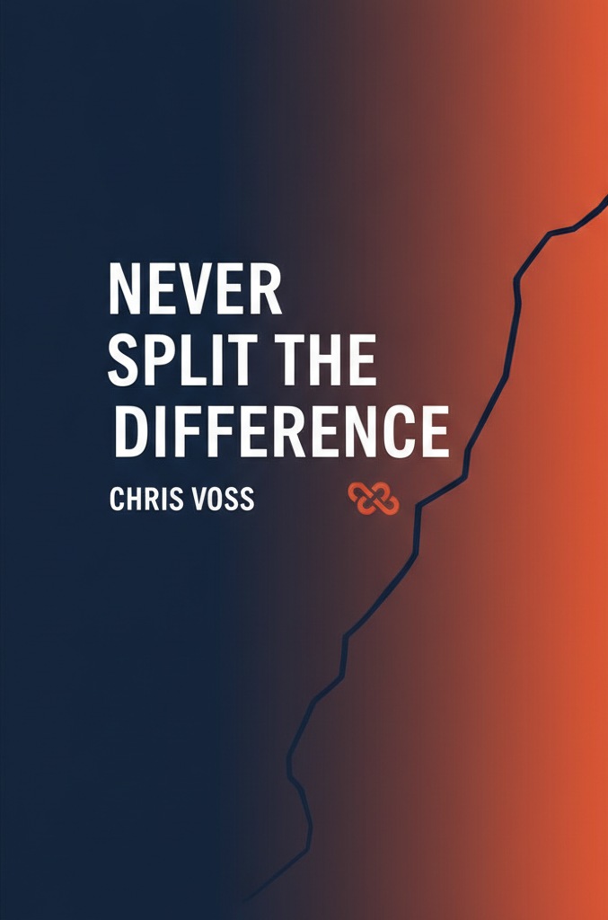 Never Split the Difference by Chris Voss book cover