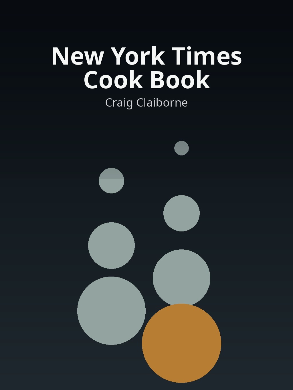 New York Times Cook Book by Craig Claiborne book cover