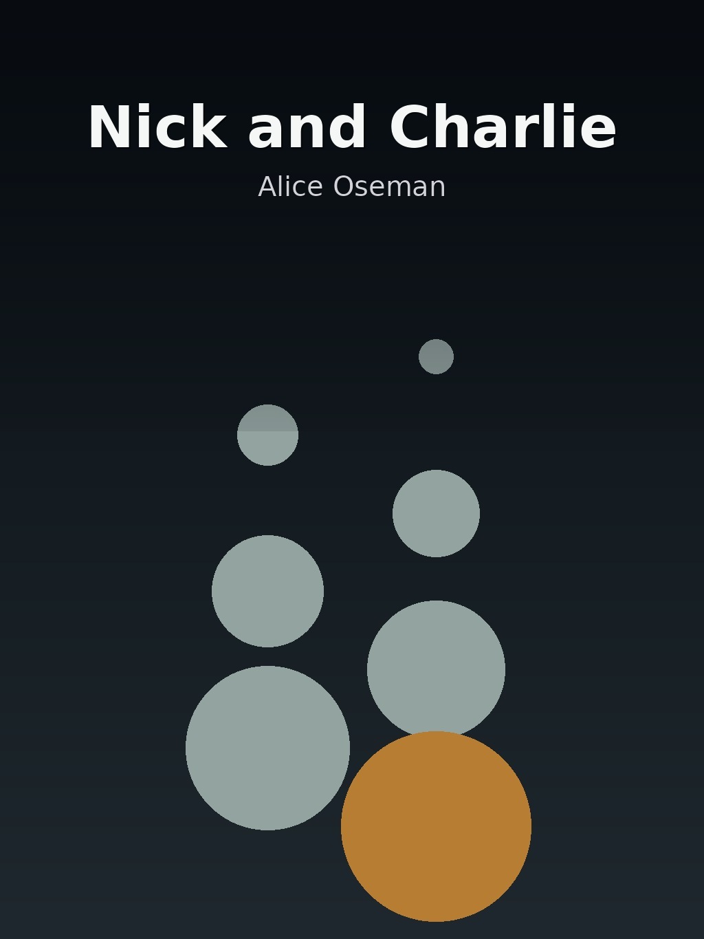 Nick and Charlie by Alice Oseman book cover
