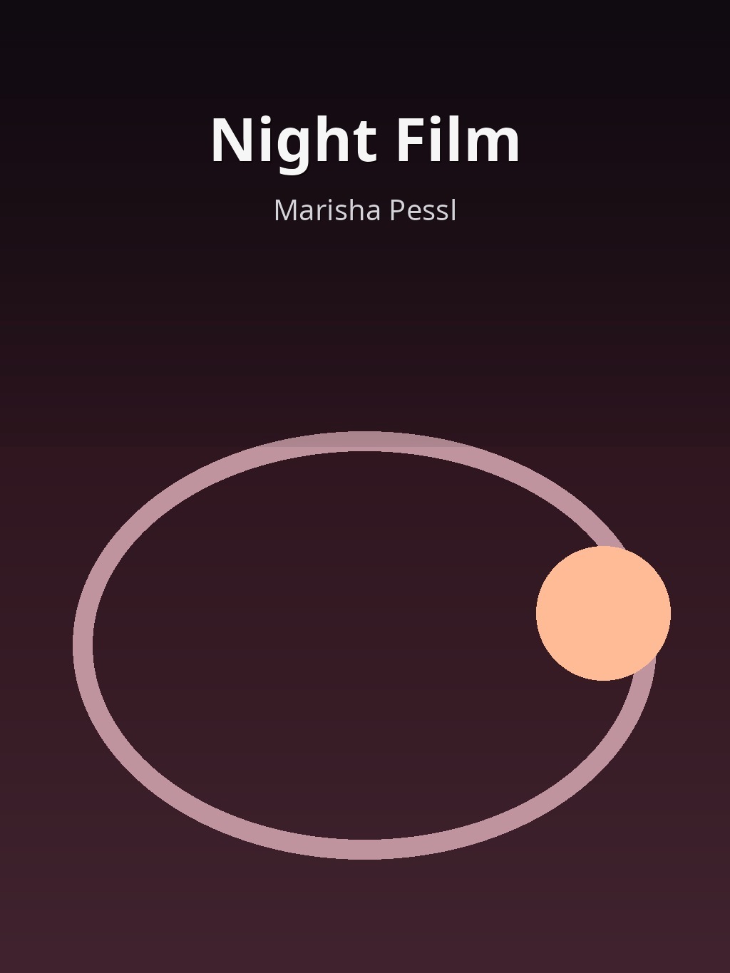 Night Film by Marisha Pessl book cover