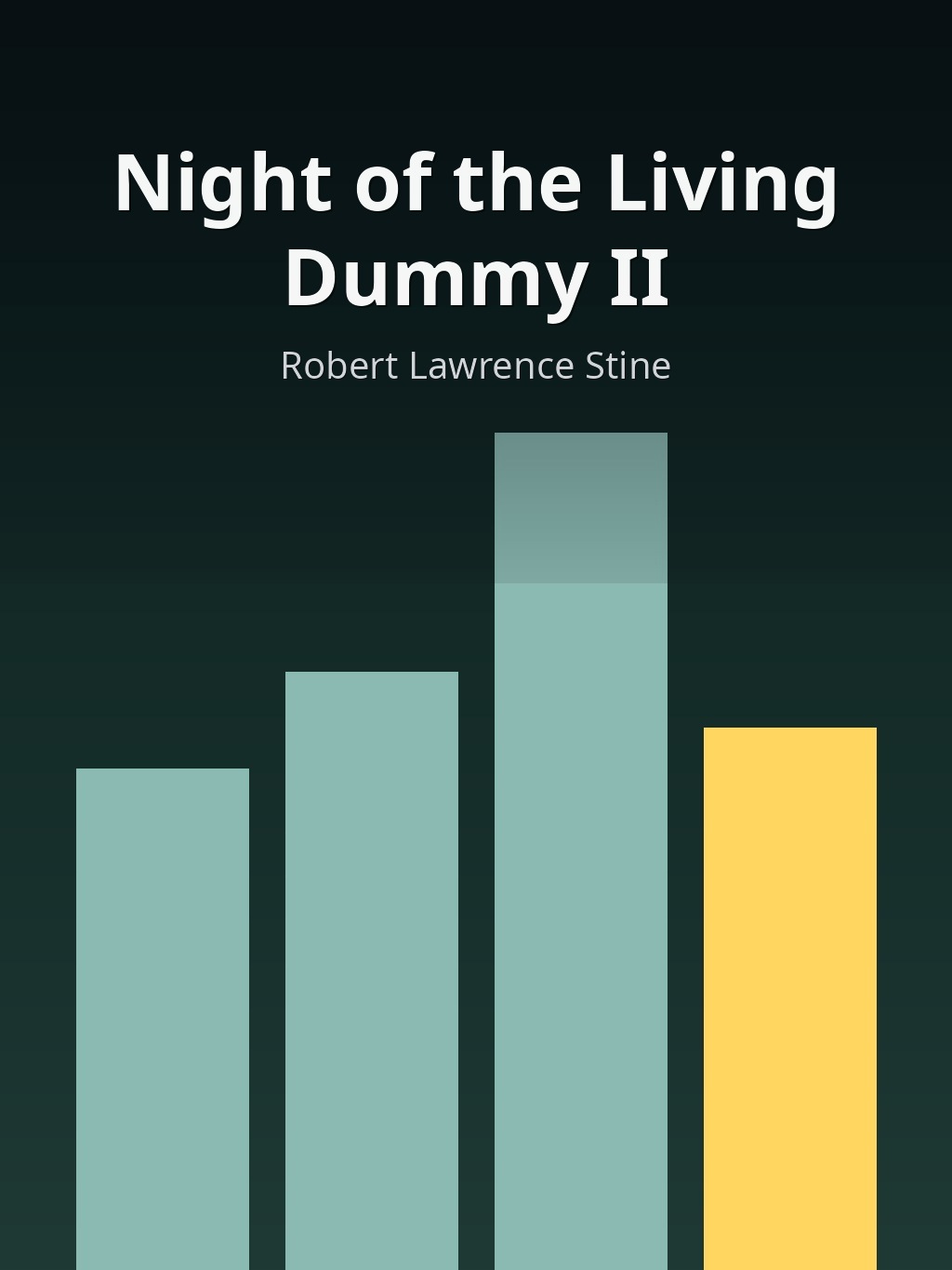 Night of the Living Dummy II by Robert Lawrence Stine book cover
