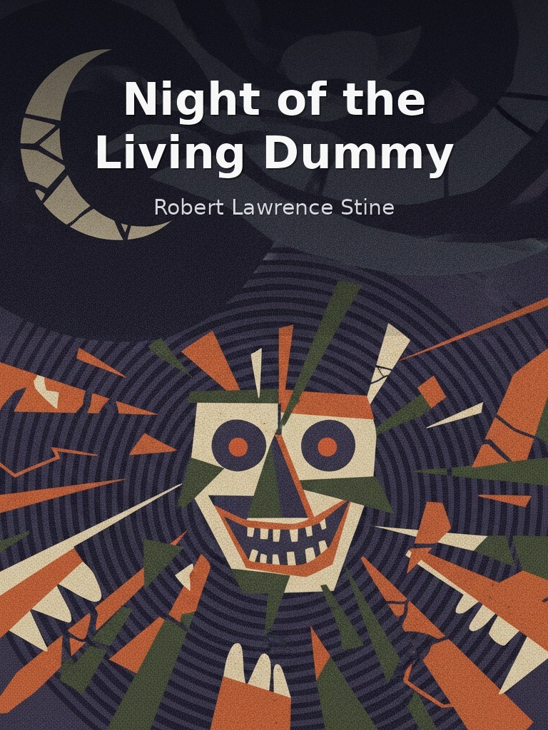 Night of the Living Dummy by Robert Lawrence Stine book cover