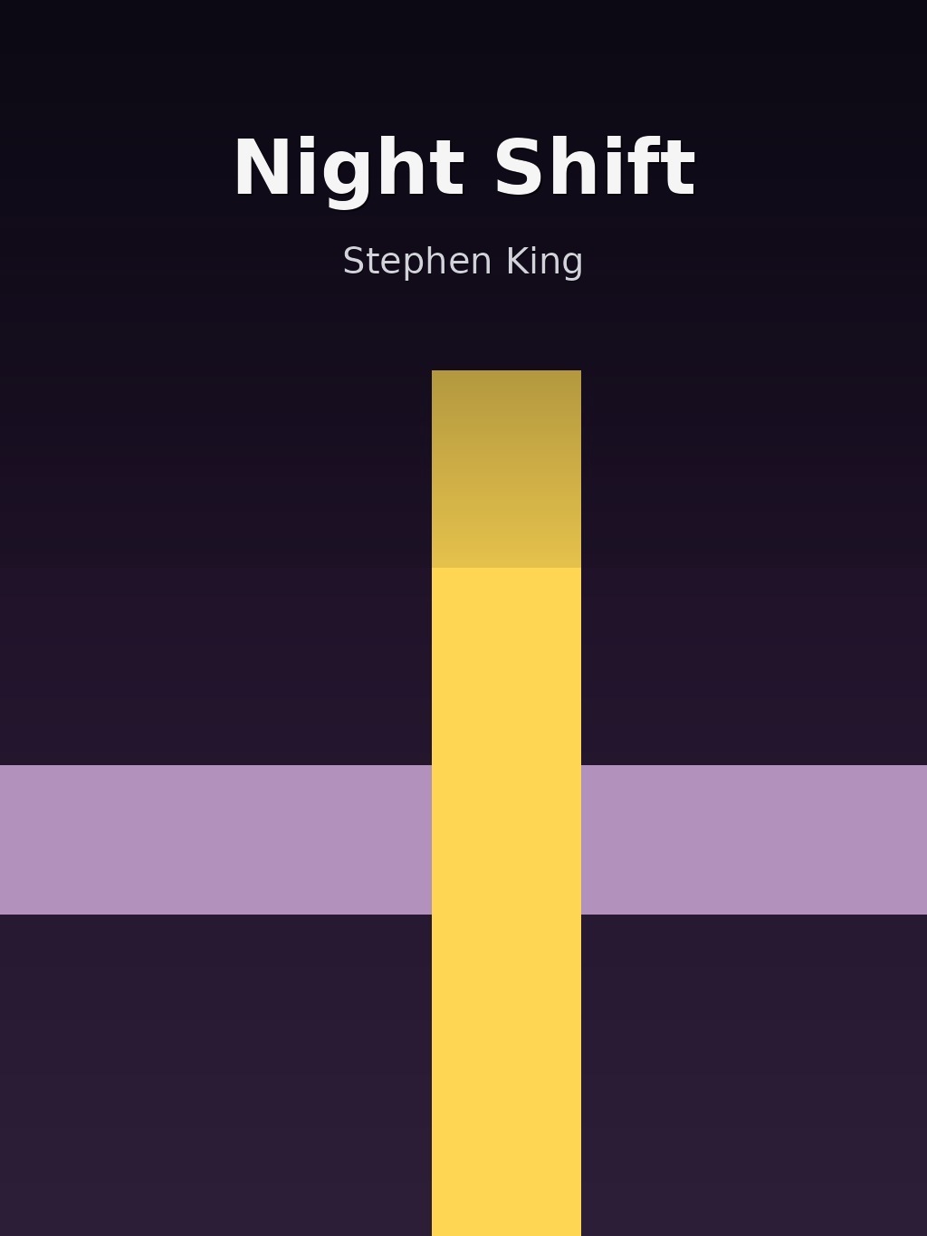 Night Shift by Stephen King book cover