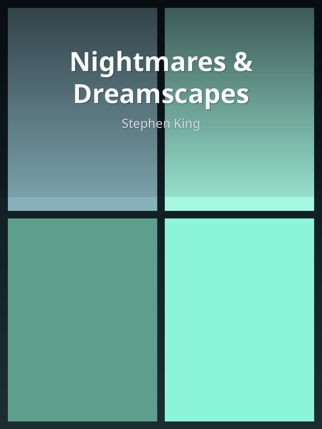 Nightmares & Dreamscapes by Stephen King book cover