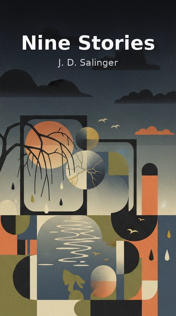 Nine Stories by J. D. Salinger book cover