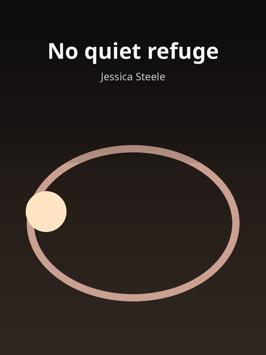 No quiet refuge by Jessica Steele book cover
