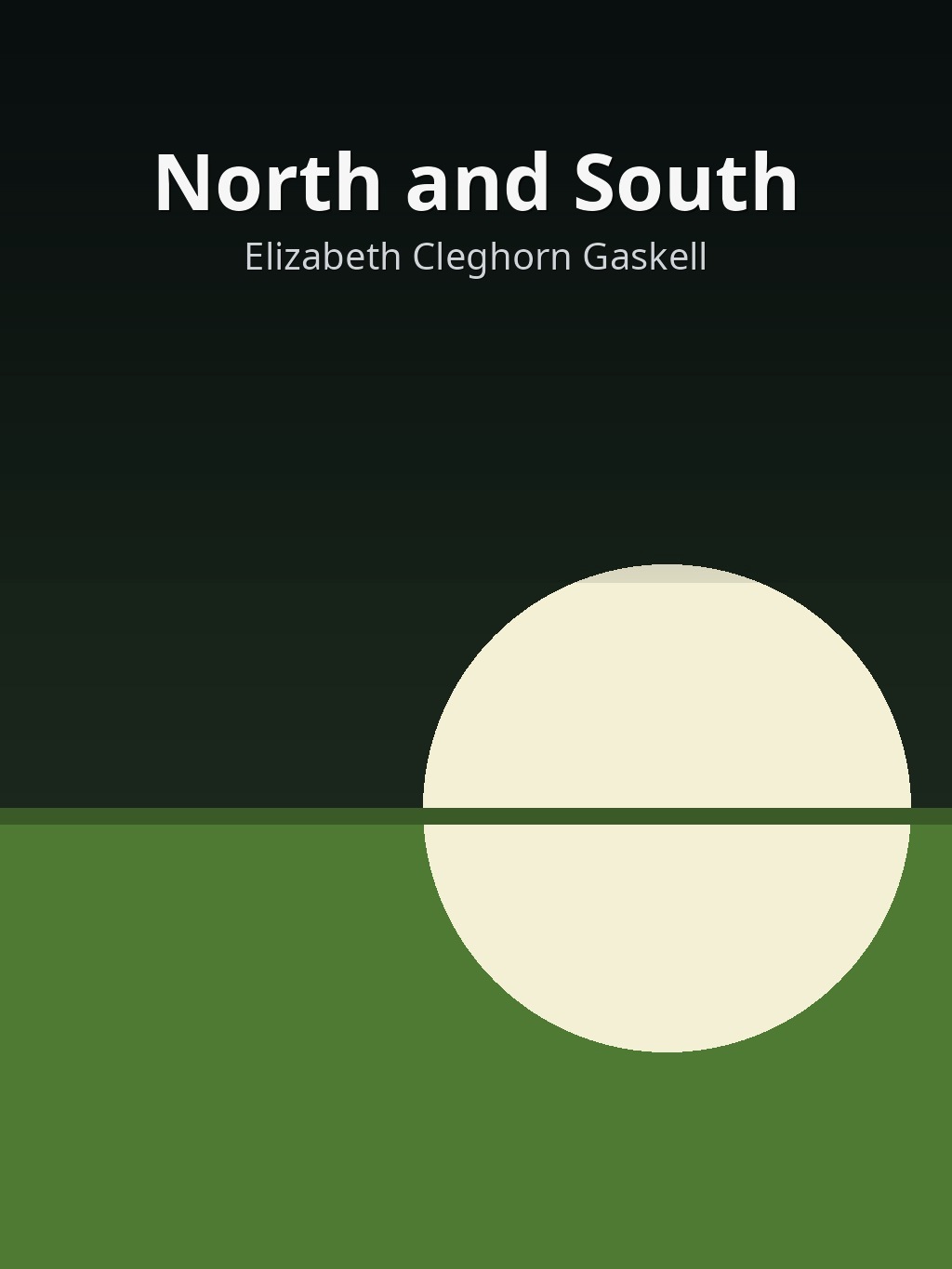 North and South by Elizabeth Cleghorn Gaskell book cover