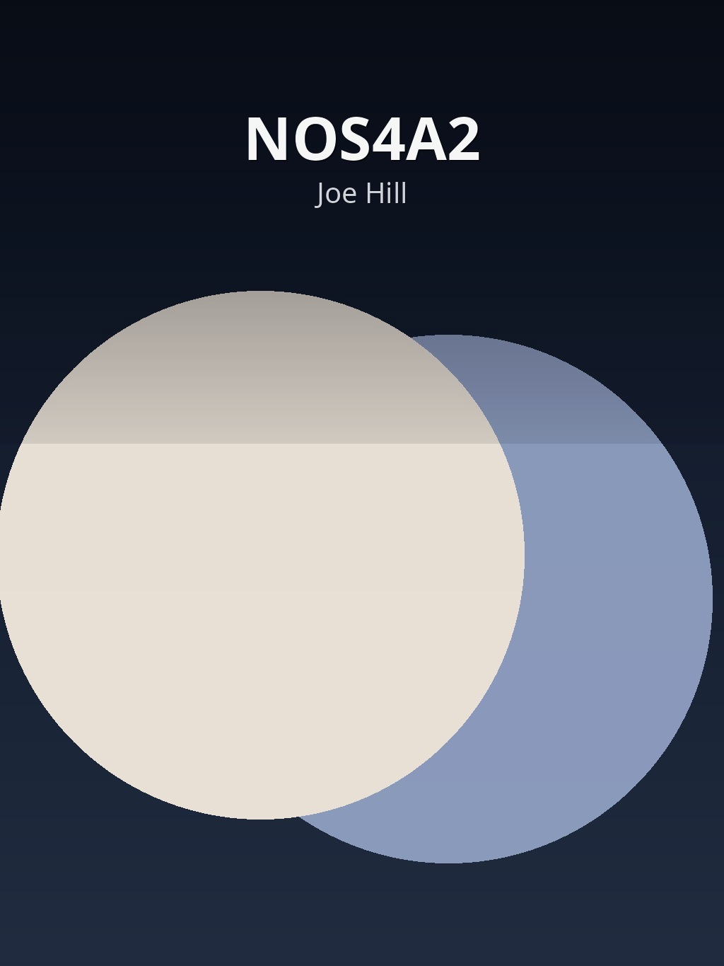 NOS4A2 by Joe Hill book cover