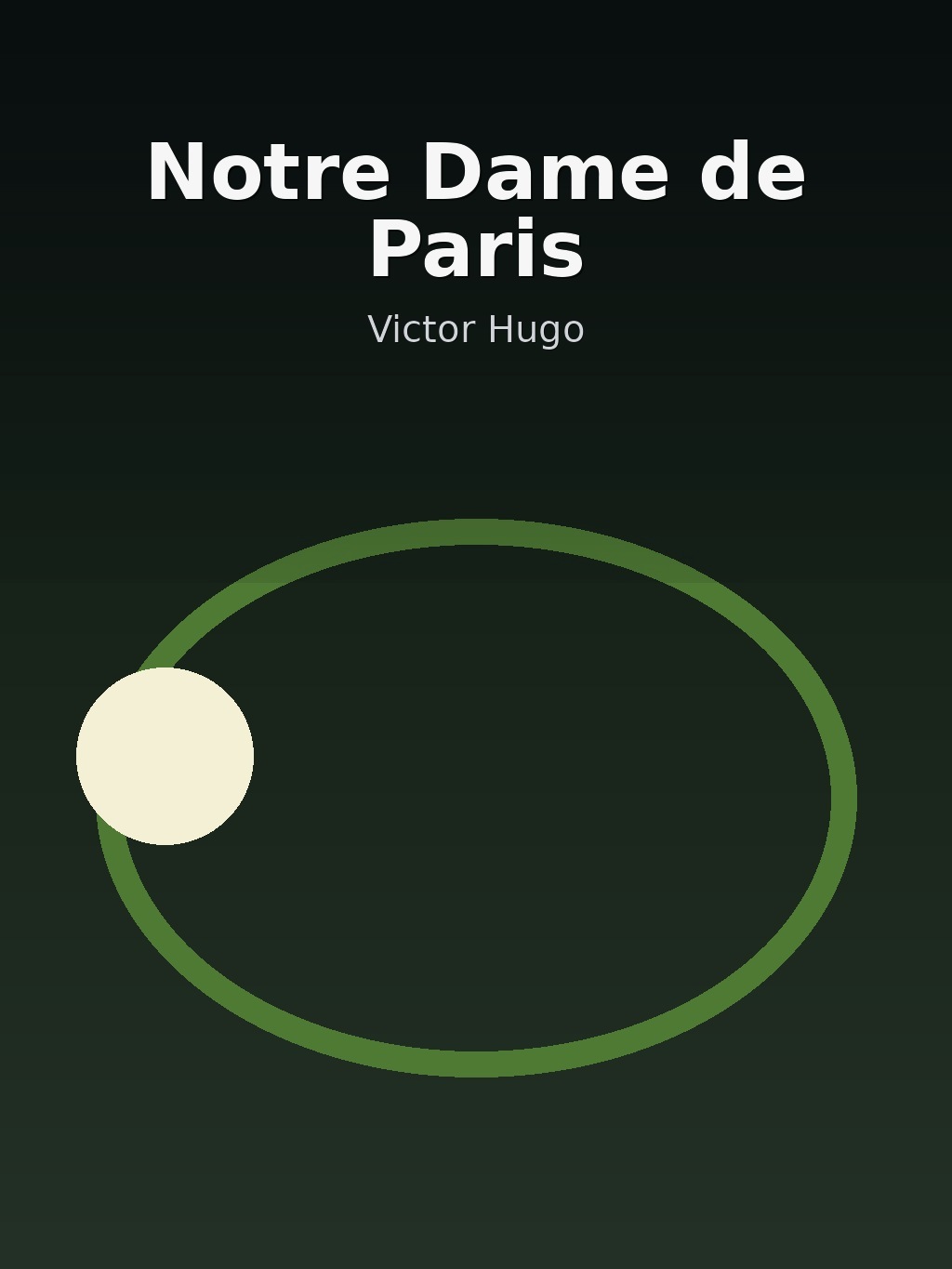 Notre Dame de Paris by Victor Hugo book cover