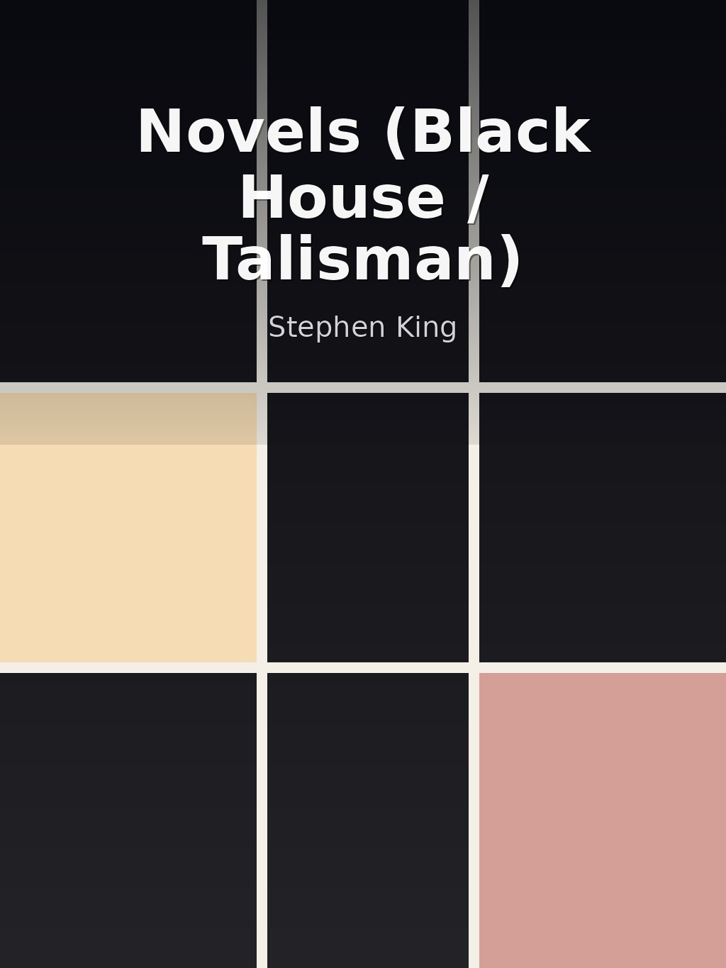 Novels (Black House / Talisman) by Stephen King book cover