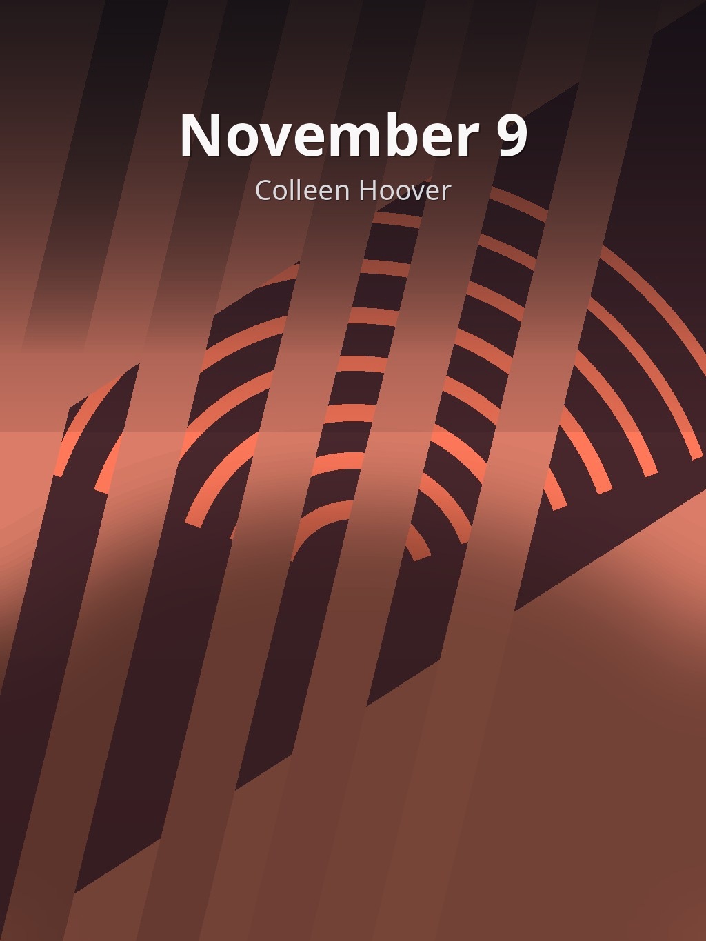 November 9 by Colleen Hoover book cover