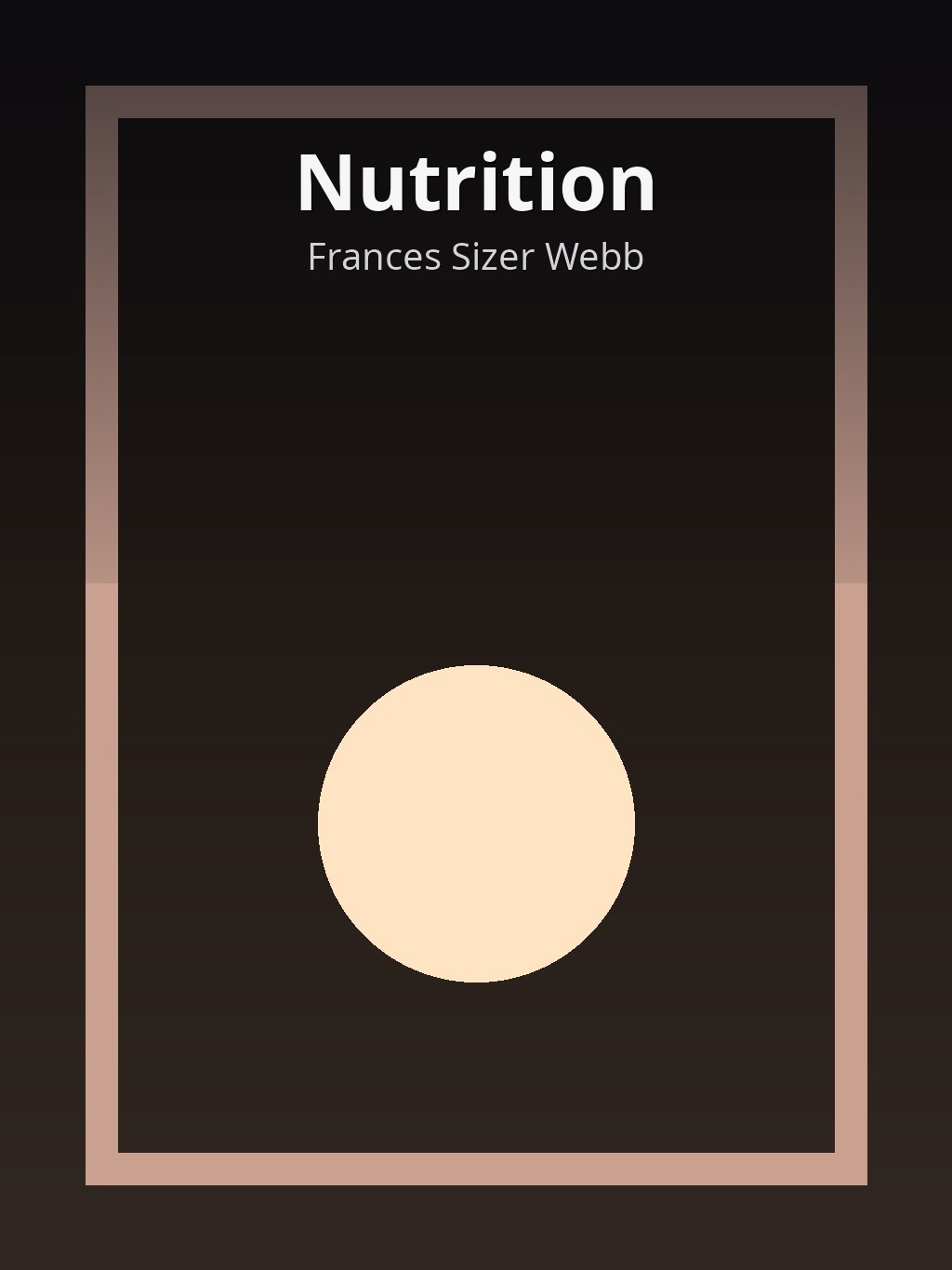 Nutrition by Frances Sizer Webb book cover