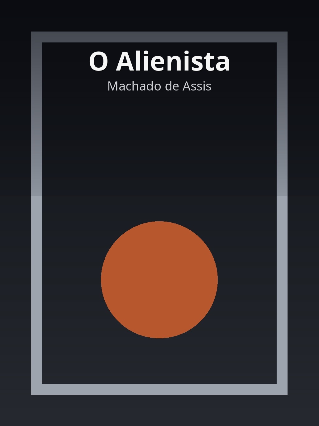 O Alienista by Machado de Assis book cover