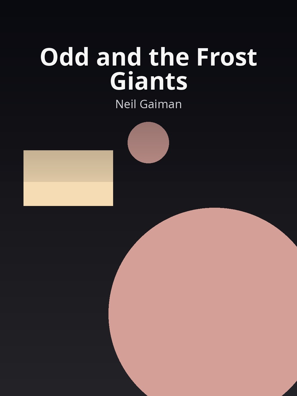 Odd and the Frost Giants by Neil Gaiman book cover