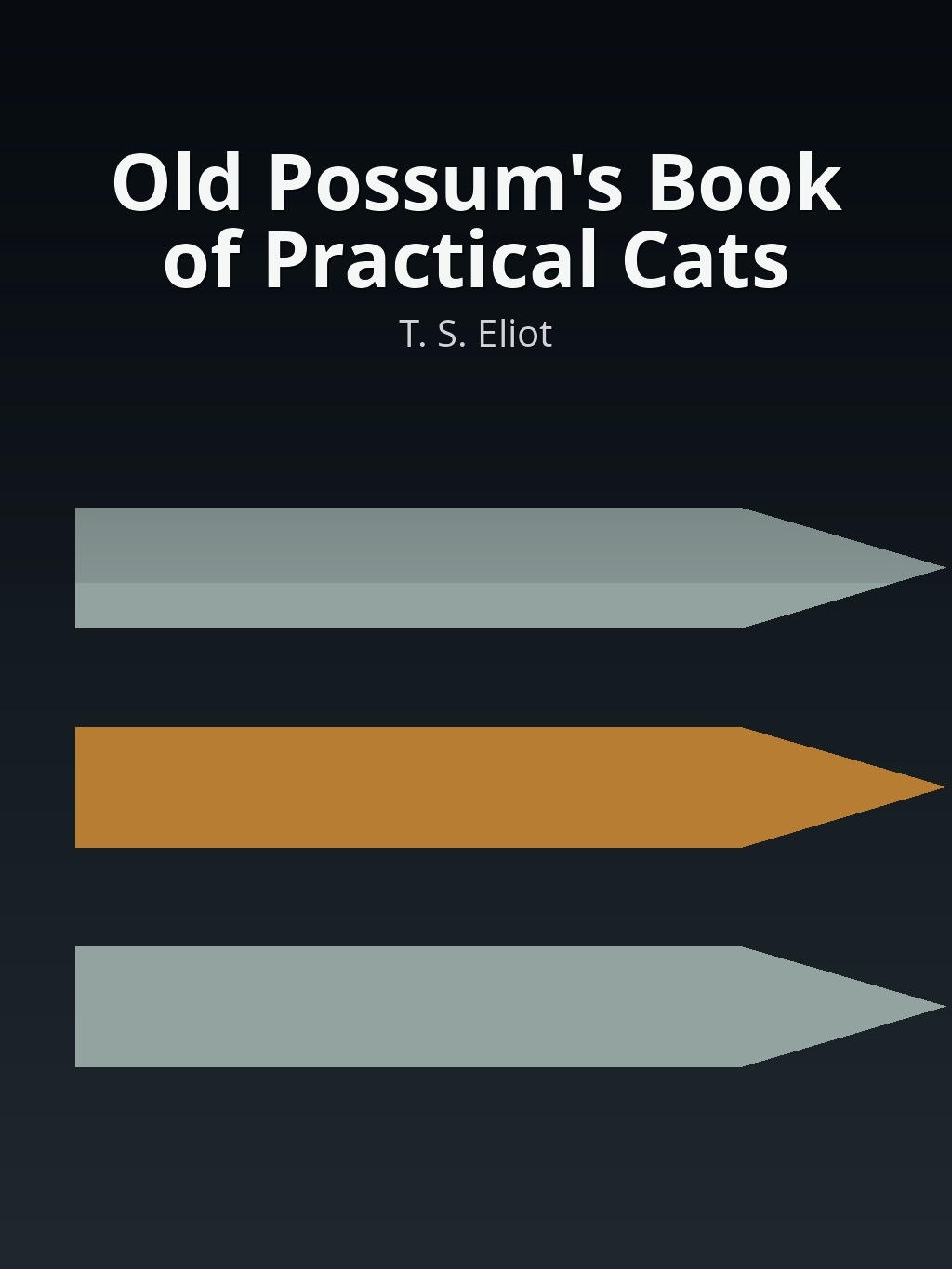 Old Possum's Book of Practical Cats by T. S. Eliot book cover