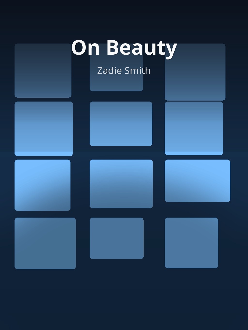 On Beauty by Zadie Smith book cover