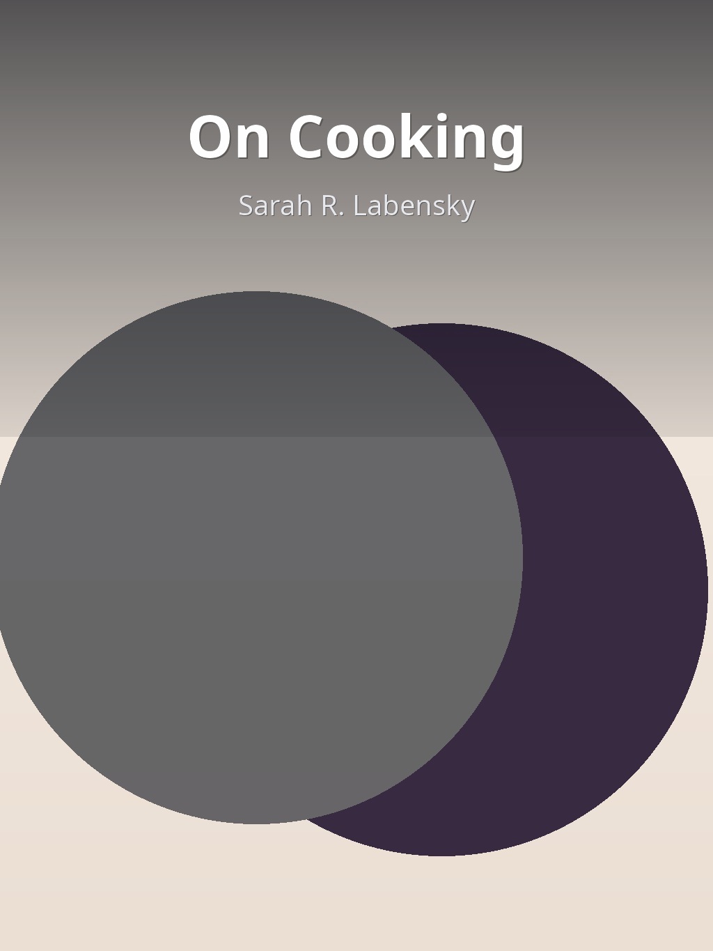 On Cooking by Sarah R. Labensky book cover