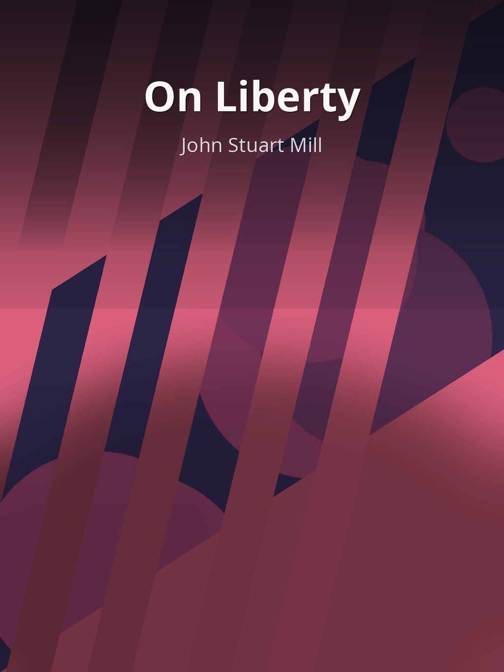 On Liberty by John Stuart Mill book cover