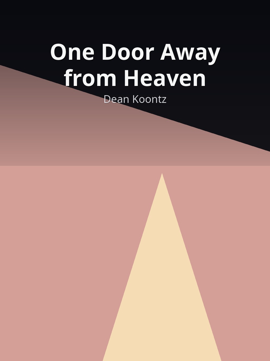 One Door Away from Heaven by Dean Koontz book cover